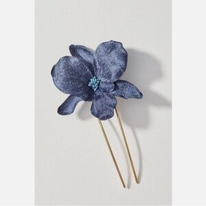 NWT ANTHROPOLOIGE FLOWER BLOOM FRENCH HAIR PIN